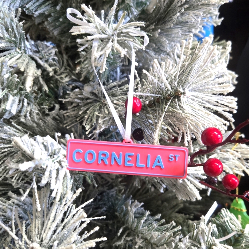 Festive Red Ornament